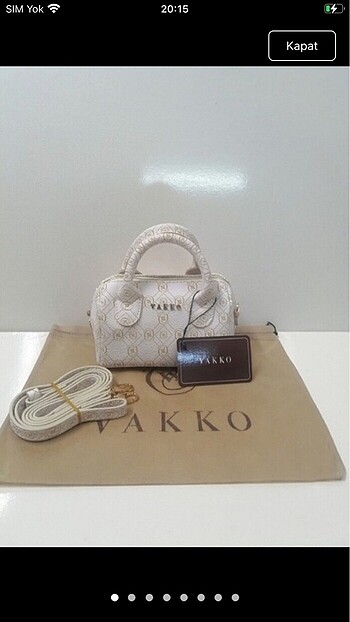 Vakko mini speedy çanta