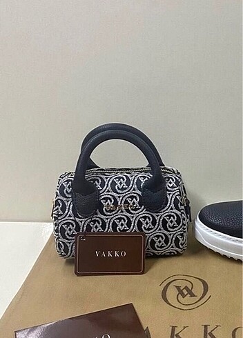 Vakko Vakko dokuma mini speedy çanta