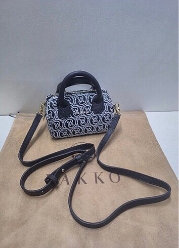 Beden Vakko dokuma mini speedy çanta