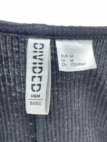 m Beden siyah Renk H&M Bluz %70 İndirimli.