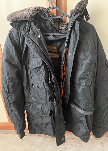 PARAJUMPERS Kürklü Siyah Erkek Mont - Görsel 3