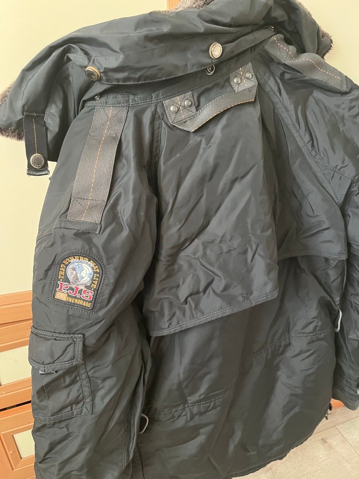 PARAJUMPERS Kürklü Siyah Erkek Mont - Görsel 5