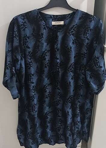 Penye bluz spor tunik 