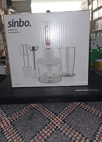 Sinbo El Blender Seti ? Sıfır Ürün Paslanmaz çelik blender ve 