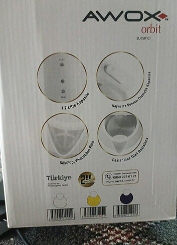 *1.7 litre kapasite *Çıkarılabilir ve yıkanabilir filtre *Kaynam