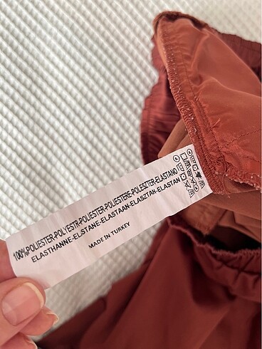 Saten görünümlü pant - Görsel 7