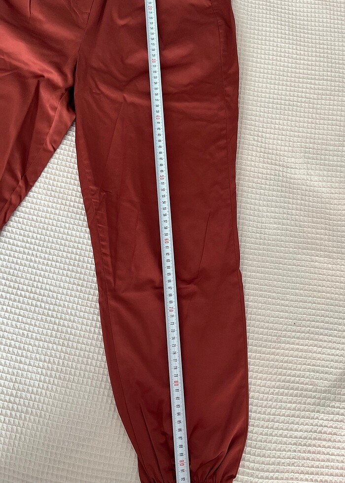 Saten görünümlü pant - Görsel 5