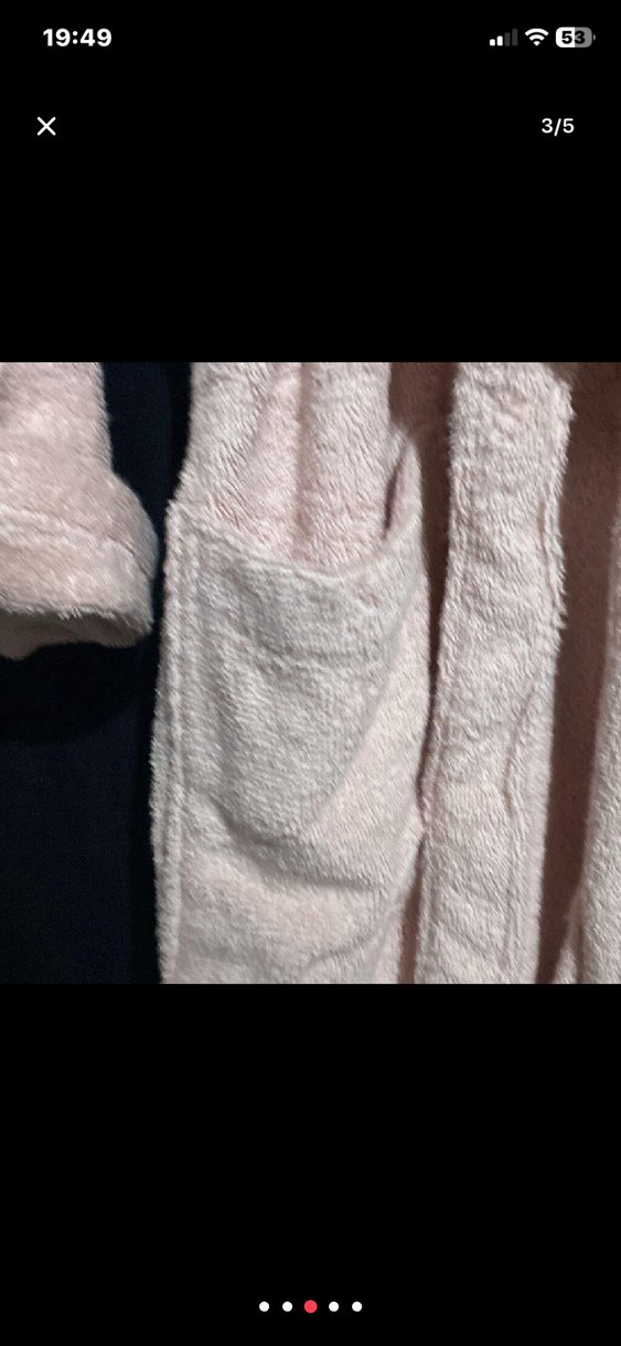 Pembe Bohem Bornoz - Görsel 3