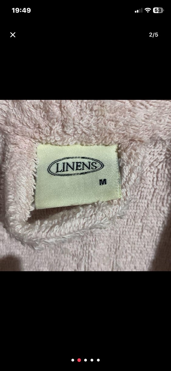 Pembe Bohem Bornoz - Görsel 4