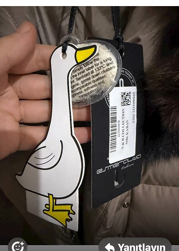 Kürk Detaylı Bej Uzun Kışlık Kadın Mont
Kaz tüyü - Görsel 5