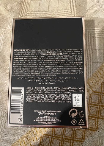 Yves Saint Laurent Black Opium Kadın Parfümü 90ml - Görsel 2