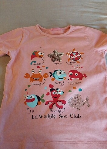 LC Waikiki taşlı tişört,2 yaş(92cm),yeni gibi 