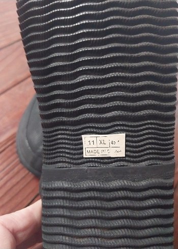 Fermuarlı Siyah Erkek daliş veya su sporları Botu,XL beden - Görsel 7