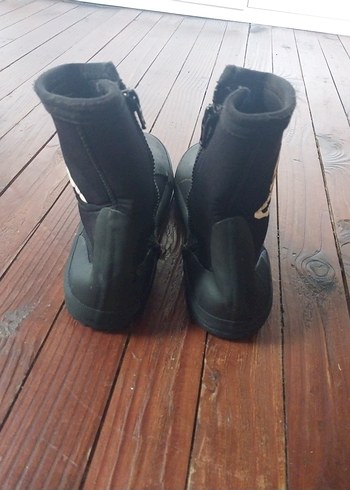 Fermuarlı Siyah Erkek daliş veya su sporları Botu,XL beden - Görsel 2