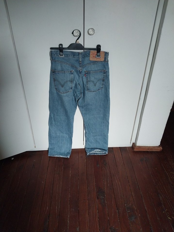 Levi's 501 Jean,YK2 ,çok iyi durumda. Bel 33 - Görsel 2