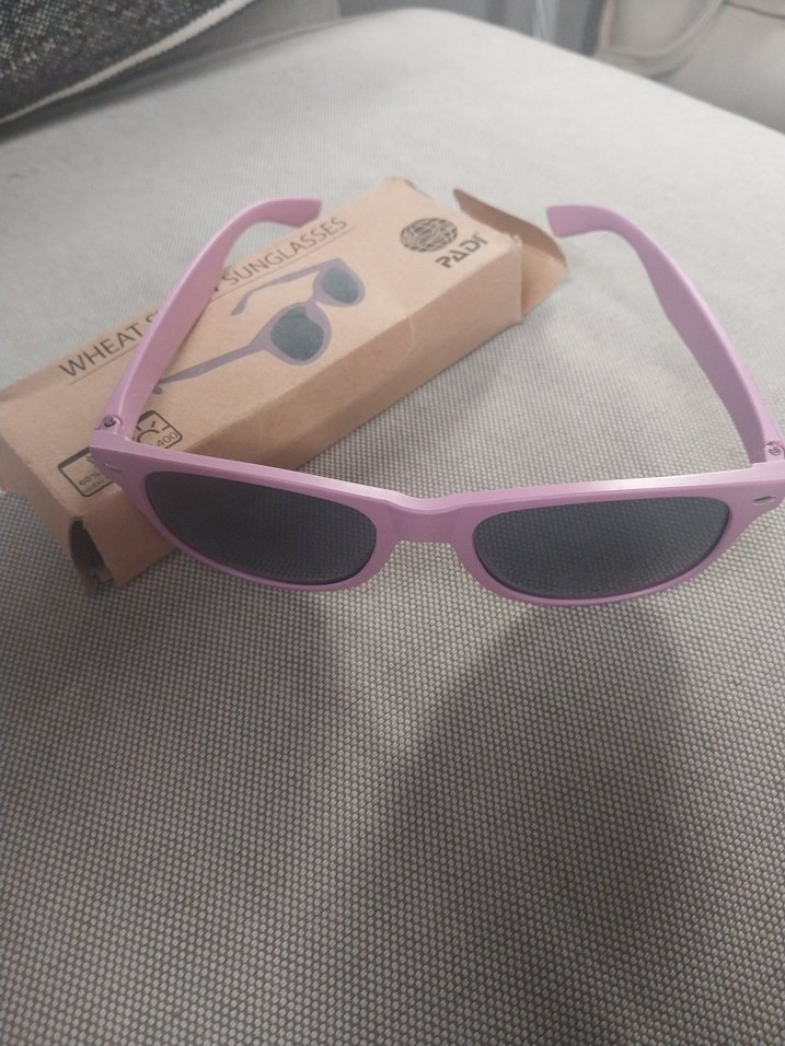 PADI Buğday Samanı Güneş Gözlüğü Lila,Yeni ve kutulu - Görsel 2