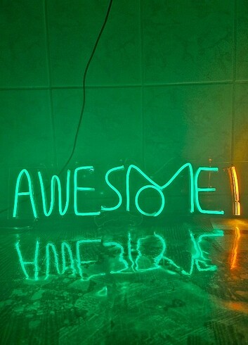 Awesome Temalı LED Tabela 