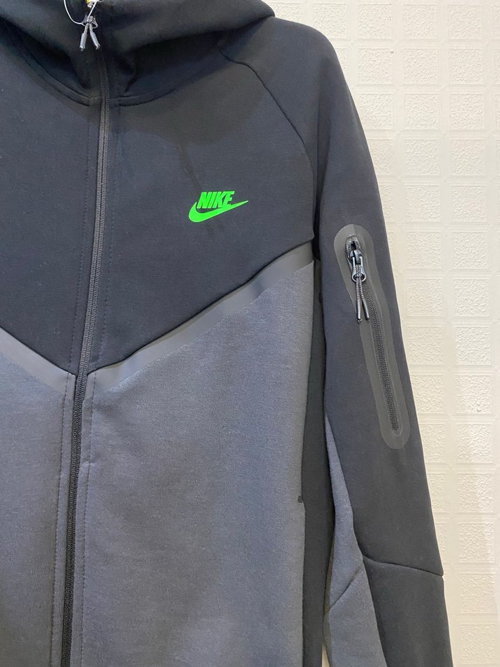 Gri Fermuarlı Erkek Sweatshirt - Görsel 3