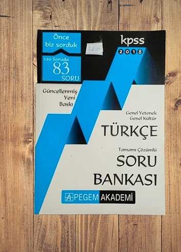 PEGEM AKADEMİ KPSS TÜRKÇE TAMAMI ÇÖZÜMLÜ SORU BANKASI 