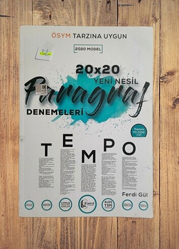 KPSS PARAGRAF DENEMELERİ TEMPO ÖSYM TARZINA UYGUN 20*20