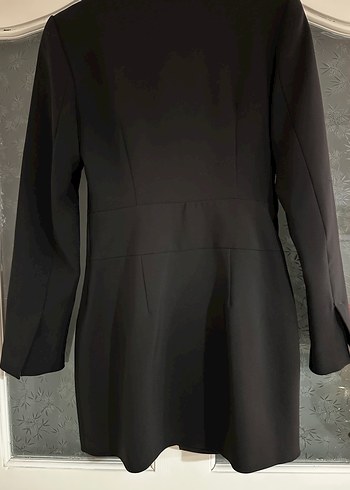 m Beden Zara Siyah Blazer Elbise