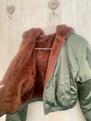 m Beden H&M çift taraflı mont az kullanılmıştır