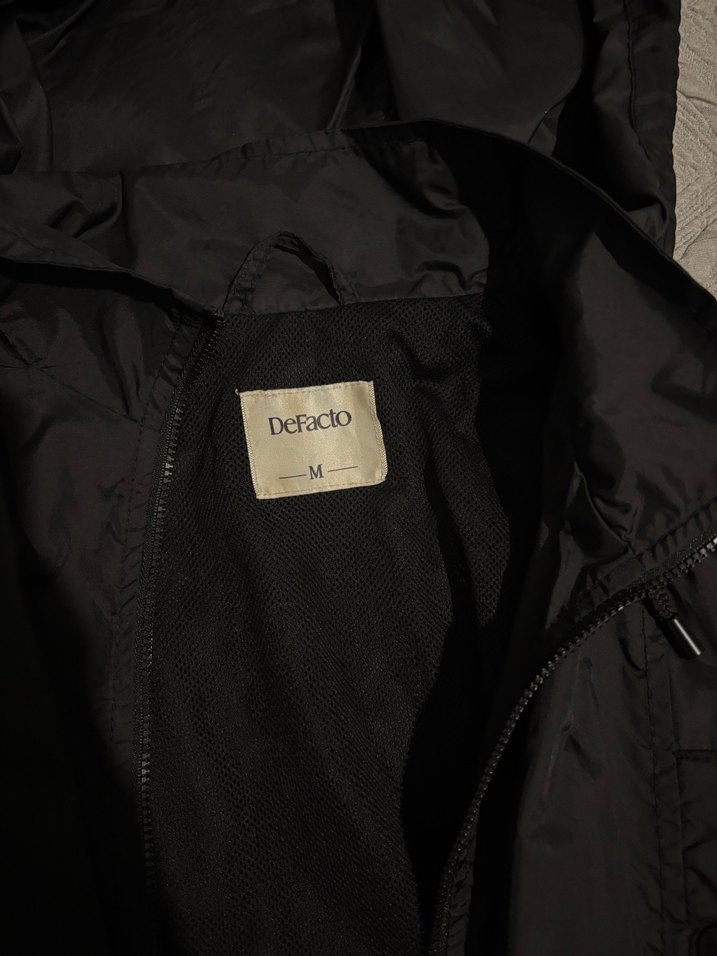 Fermuarlı Siyah Midi Kadın Ceket - Görsel 2