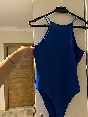 Zara askılı çıtçıtlı body