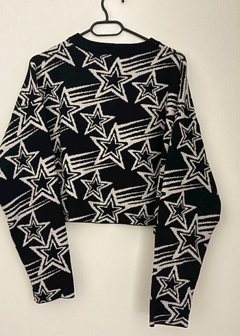 Bershka Yıldız Desenli Kazak - Görsel 4