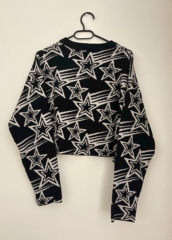 Bershka Yıldız Desenli Kazak - Görsel 5