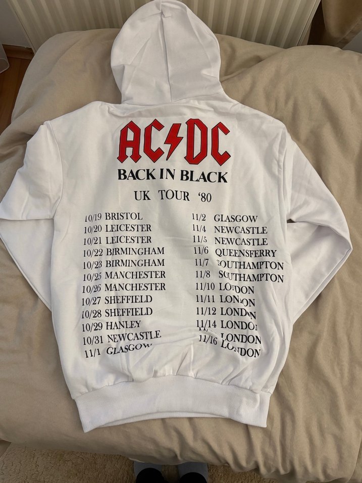 AC/DC Sweatshirt ETİKETLİ - Görsel 3