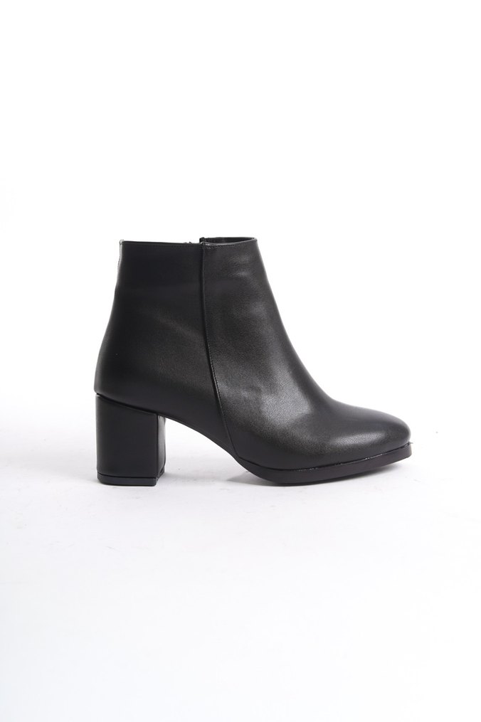 Siyah Kadın Topuklu Bot - Görsel 2