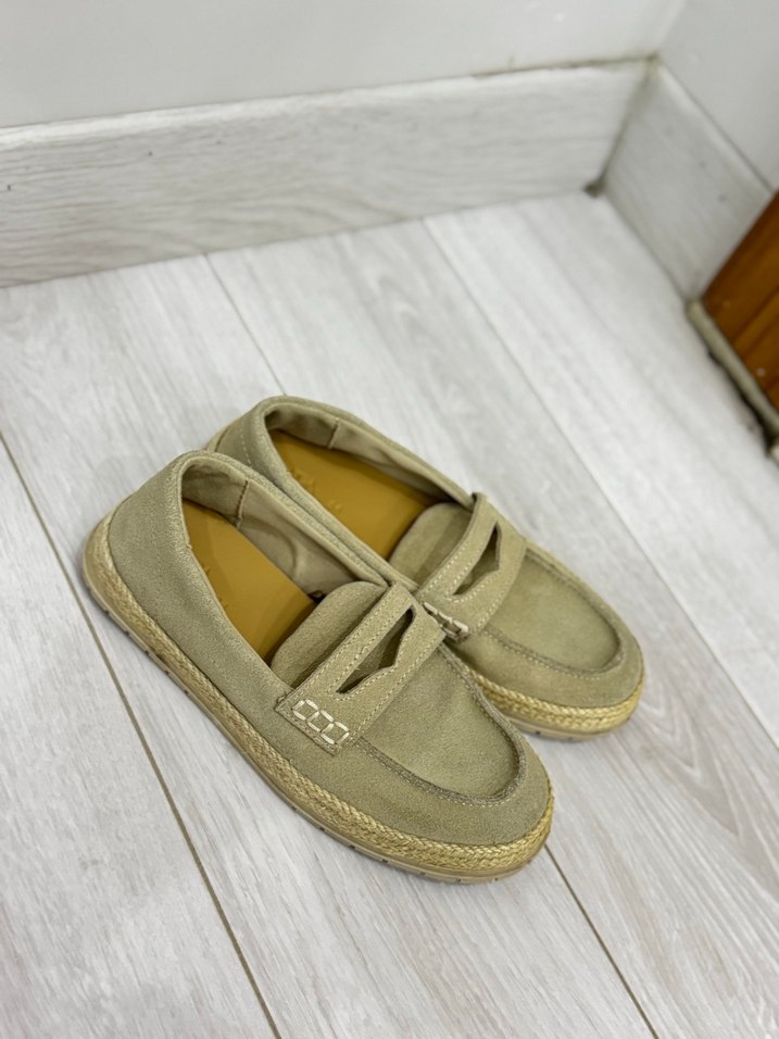 Zara Erkek çocuk süet makosen ayakkabı - Görsel 3