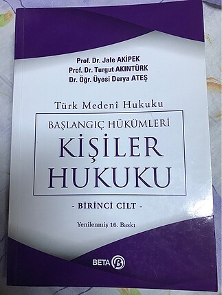 Kişiler hukuku