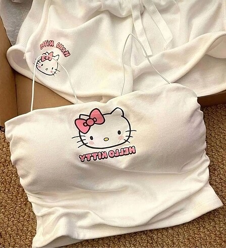Penti Hello kitty şortlu askılı takım