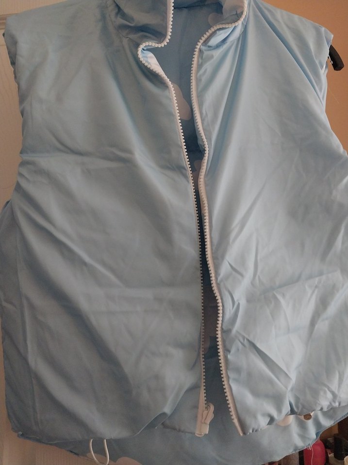 Mavi Bulut Desenli Şişme Yelek - Görsel 3