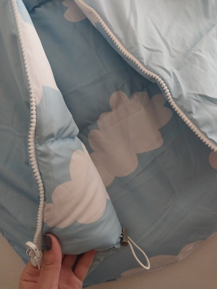 Mavi Bulut Desenli Şişme Yelek - Görsel 5