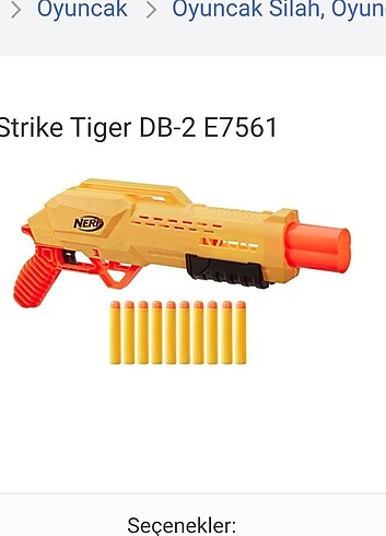 Beden nerf alpha strike tiger db-2