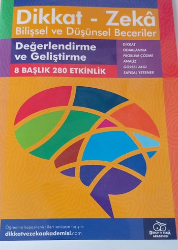 7-8 dikkat geliştirme kitabi