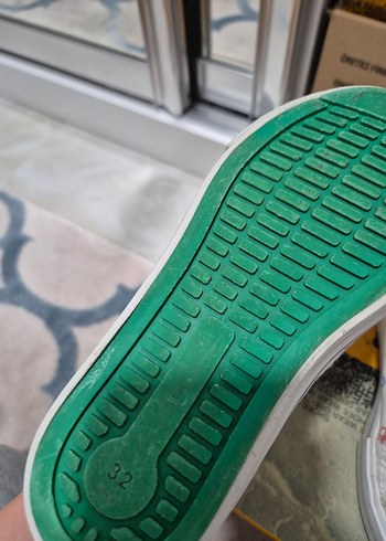 32 Beden Benetton Beyaz çocuk Spor Ayakkabısı