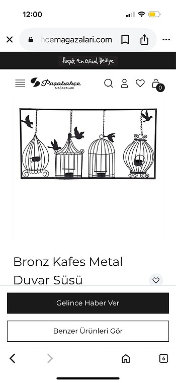 Paşabahçe Paşabahçe bronz metal duvar süsü
