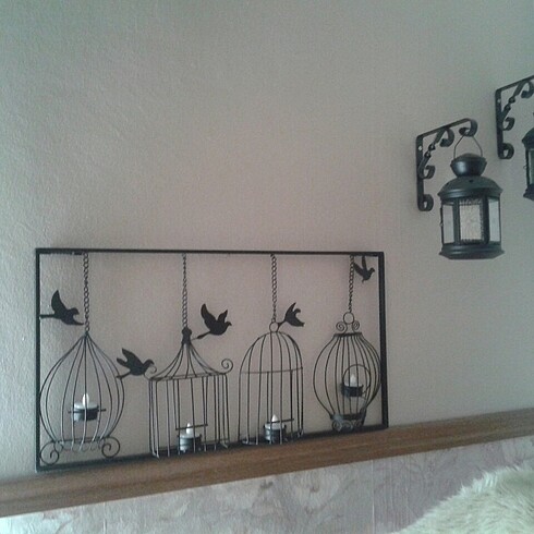 Paşabahçe bronz metal duvar süsü