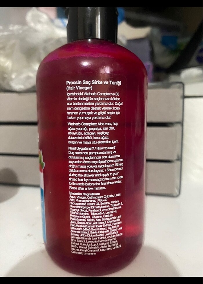 Saç sirke ve toniği - Görsel 3