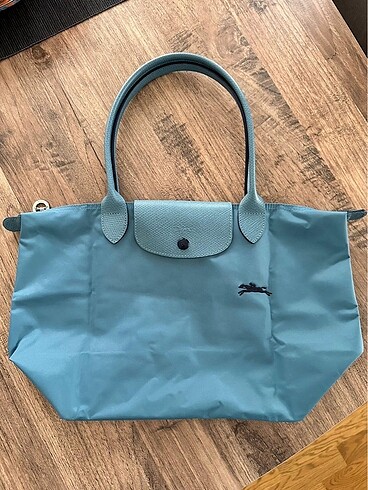  Beden Longchamp Le Pliage Çanta - Mavi / M