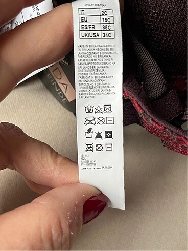 diğer Beden bordo Renk Intimissimi sütyen