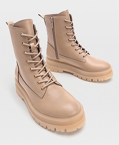 39 Beden Stradivarius Bej Bot - 39