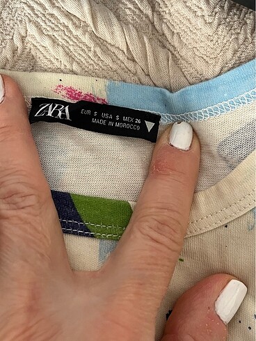 s Beden çeşitli Renk Zara tshirt