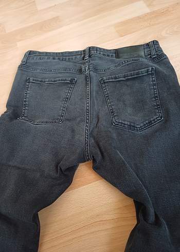Siyah Erkek Denim Pantolon Regular Fit - Görsel 5