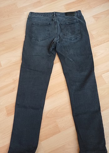 Siyah Erkek Denim Pantolon Regular Fit - Görsel 4