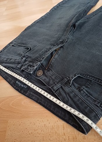 Siyah Erkek Denim Pantolon Regular Fit - Görsel 8